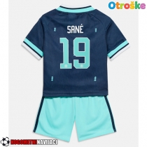 Otroške Nogometnih dresov Nemčija Leroy Sane #19 Gostujoči SP 2026 Kratki rokavi (+ hlače)